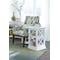 International Concepts Rectangle Hampton Accent Table with Shelves, 16 W, 16 L, 26 in H, Wood, White OT08-70A - alternate 3